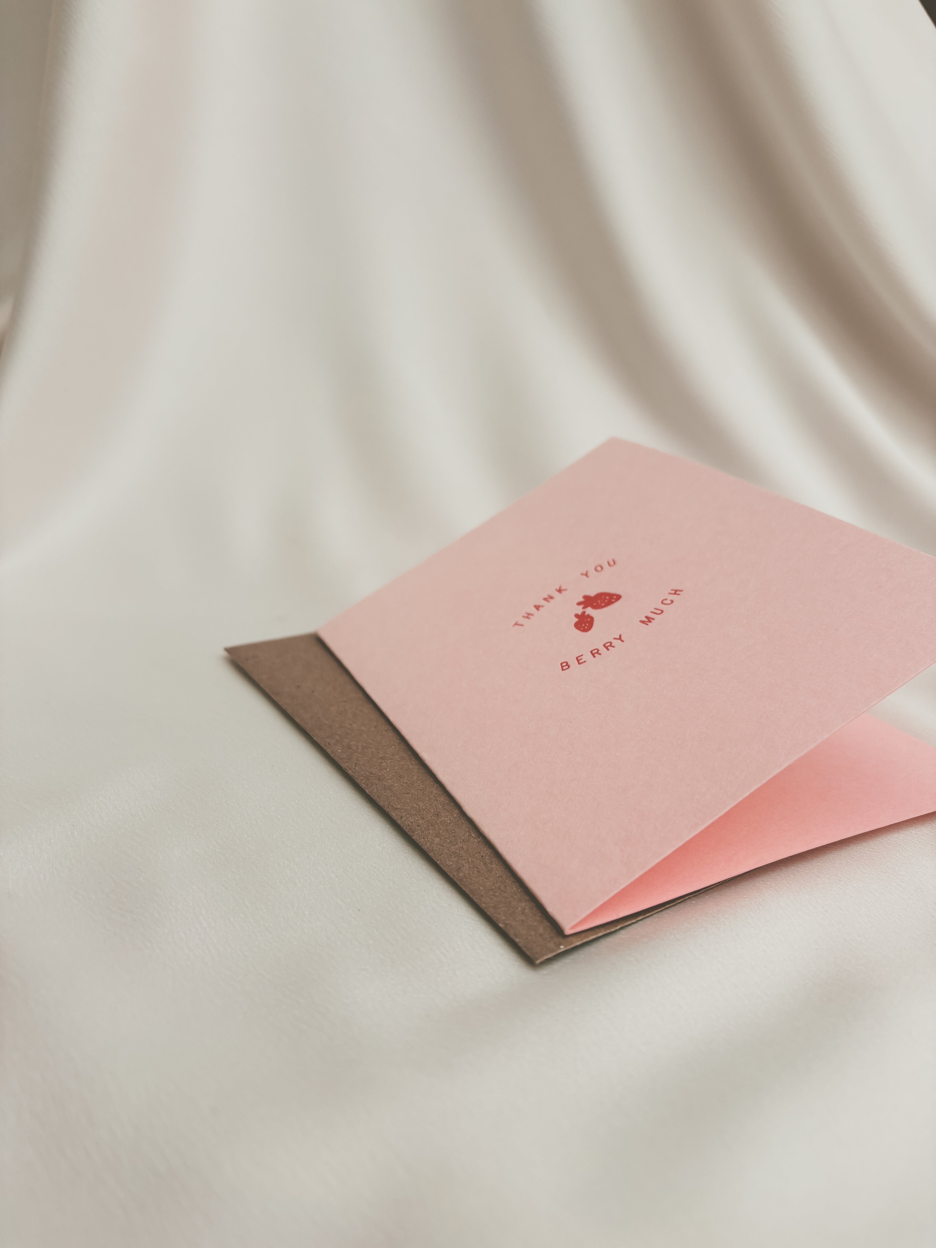 Thank You Berry Much Card