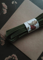 Velvet Ribbon | Green Moss
