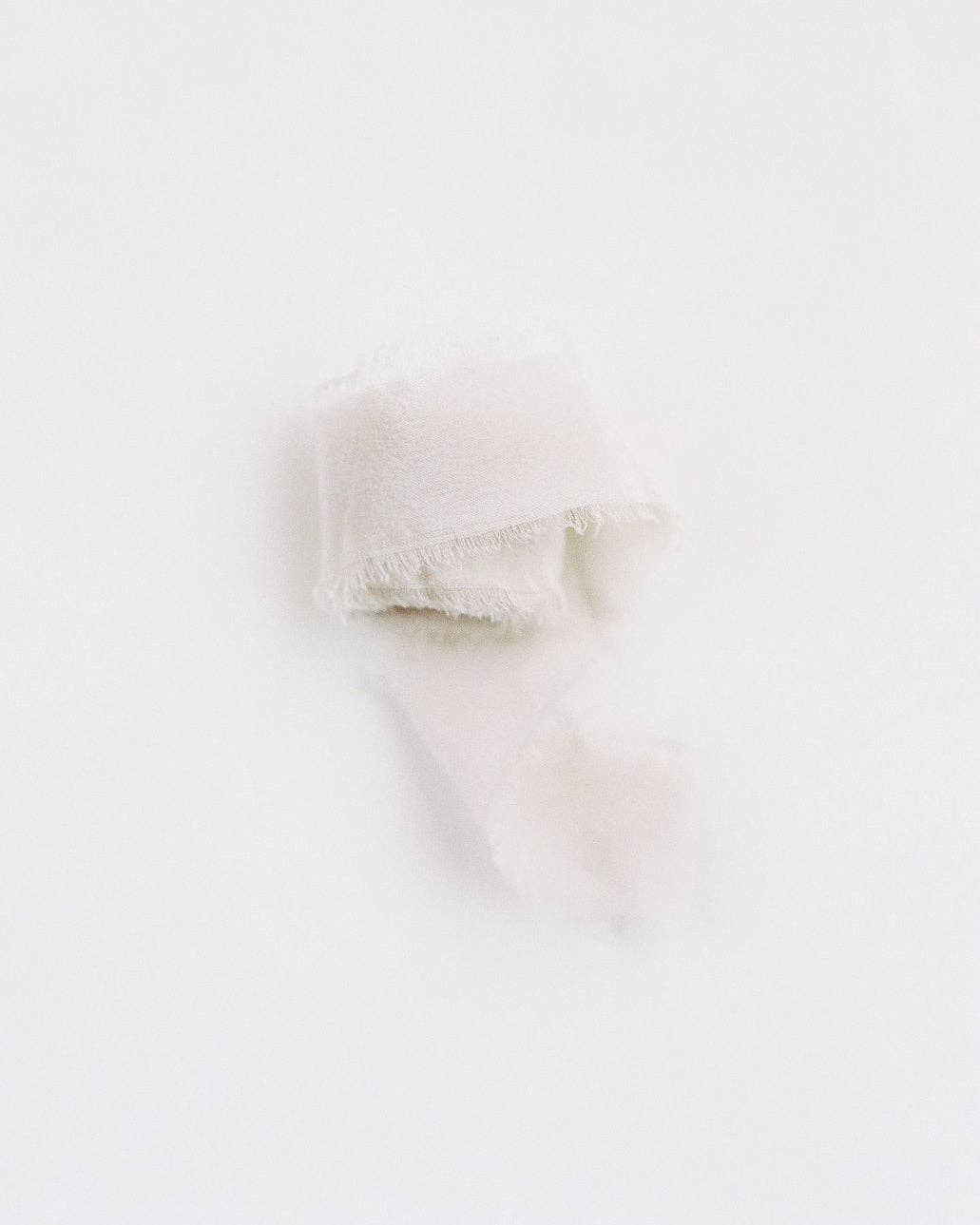 Silk Classic Ribbon | in Cotton | Raw Edge