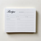 Recipe Card | Set of 12