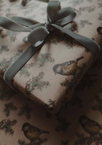 Tit Bird Kraft Wrapping Paper | Set of 3