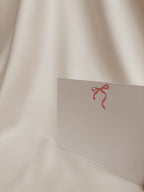 Bow in Pink Note Card