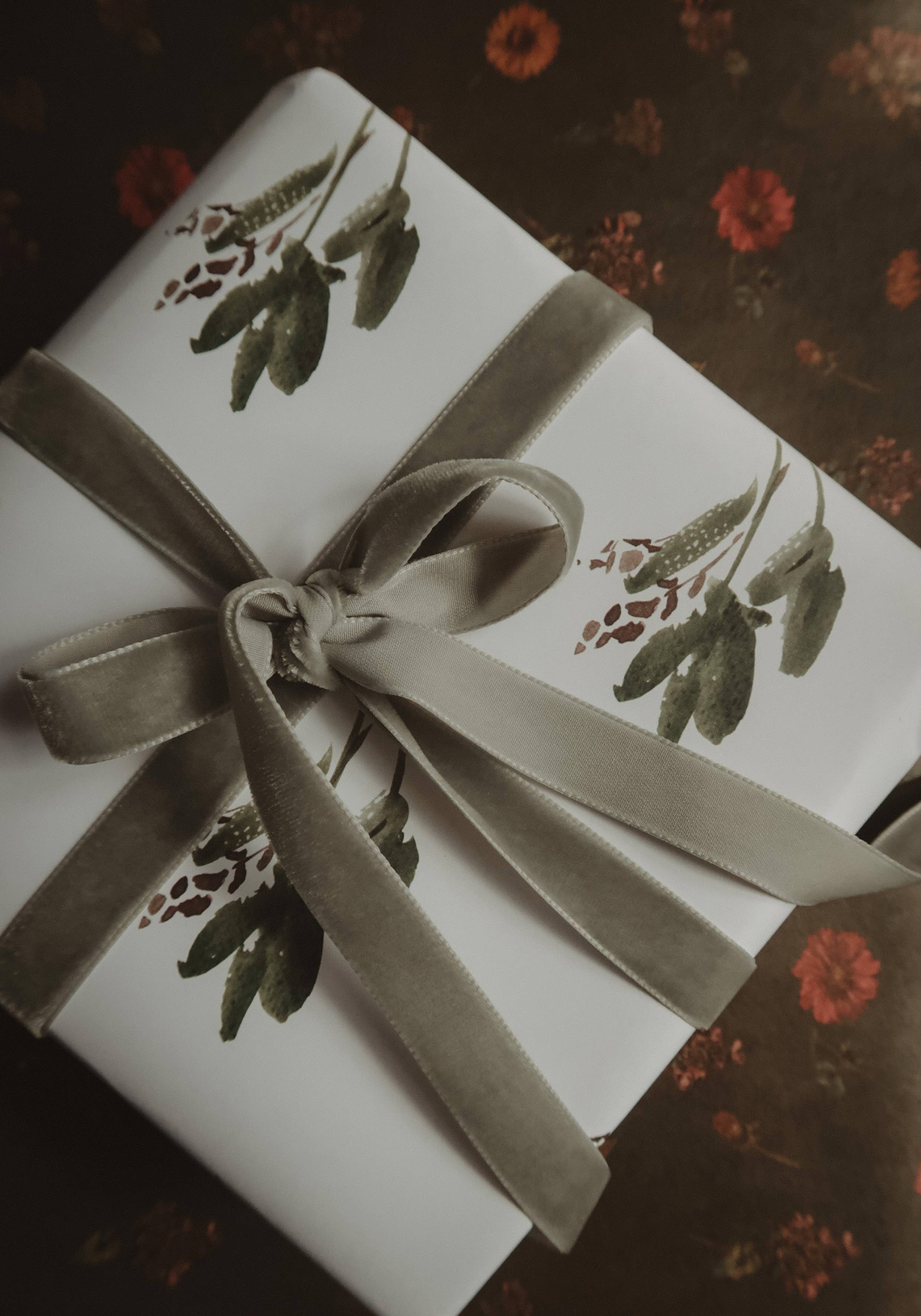 Velvet Ribbon | Gray