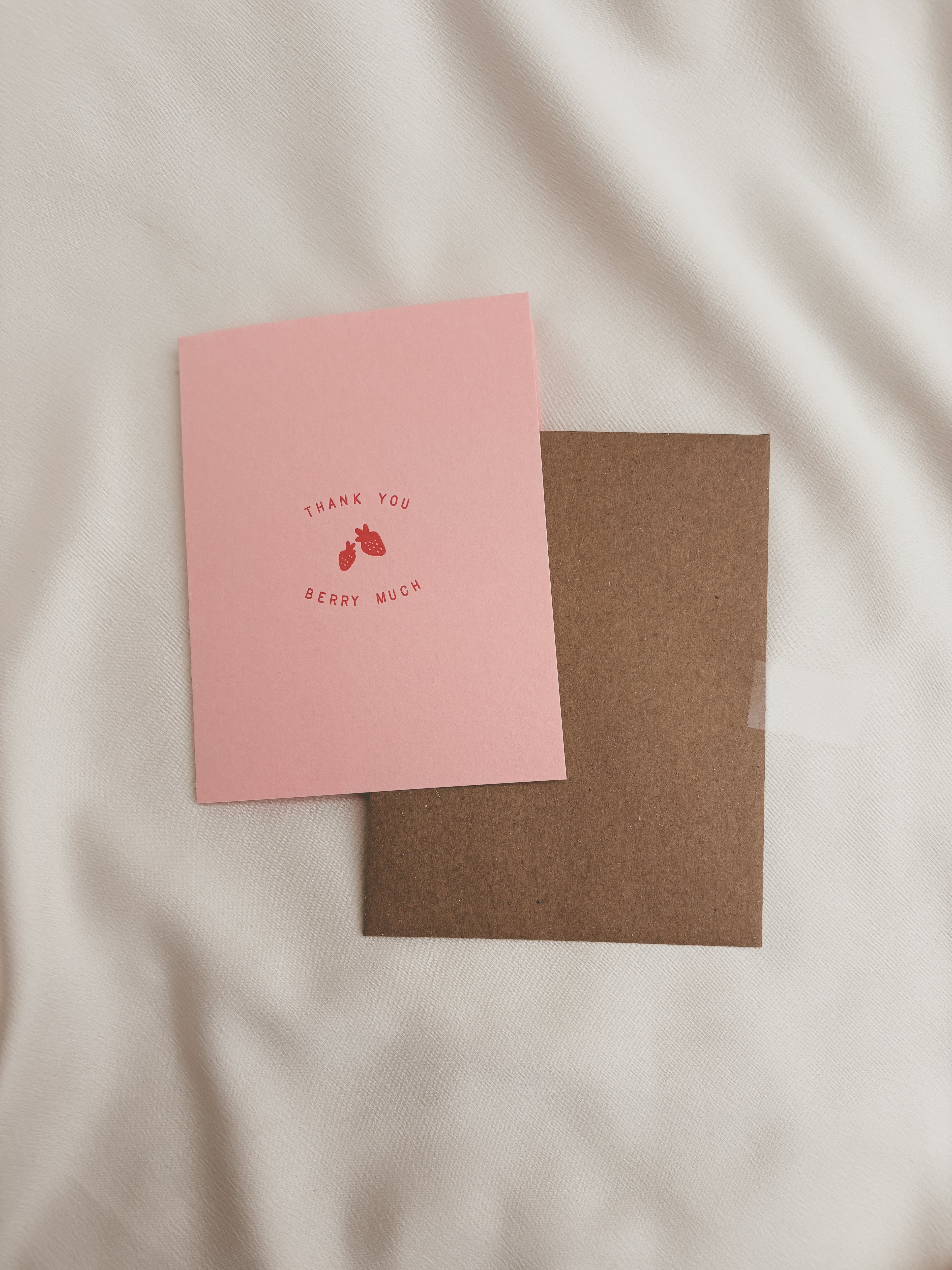 Thank You Berry Much Card