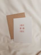 Hugs & Kisses Greeting Card