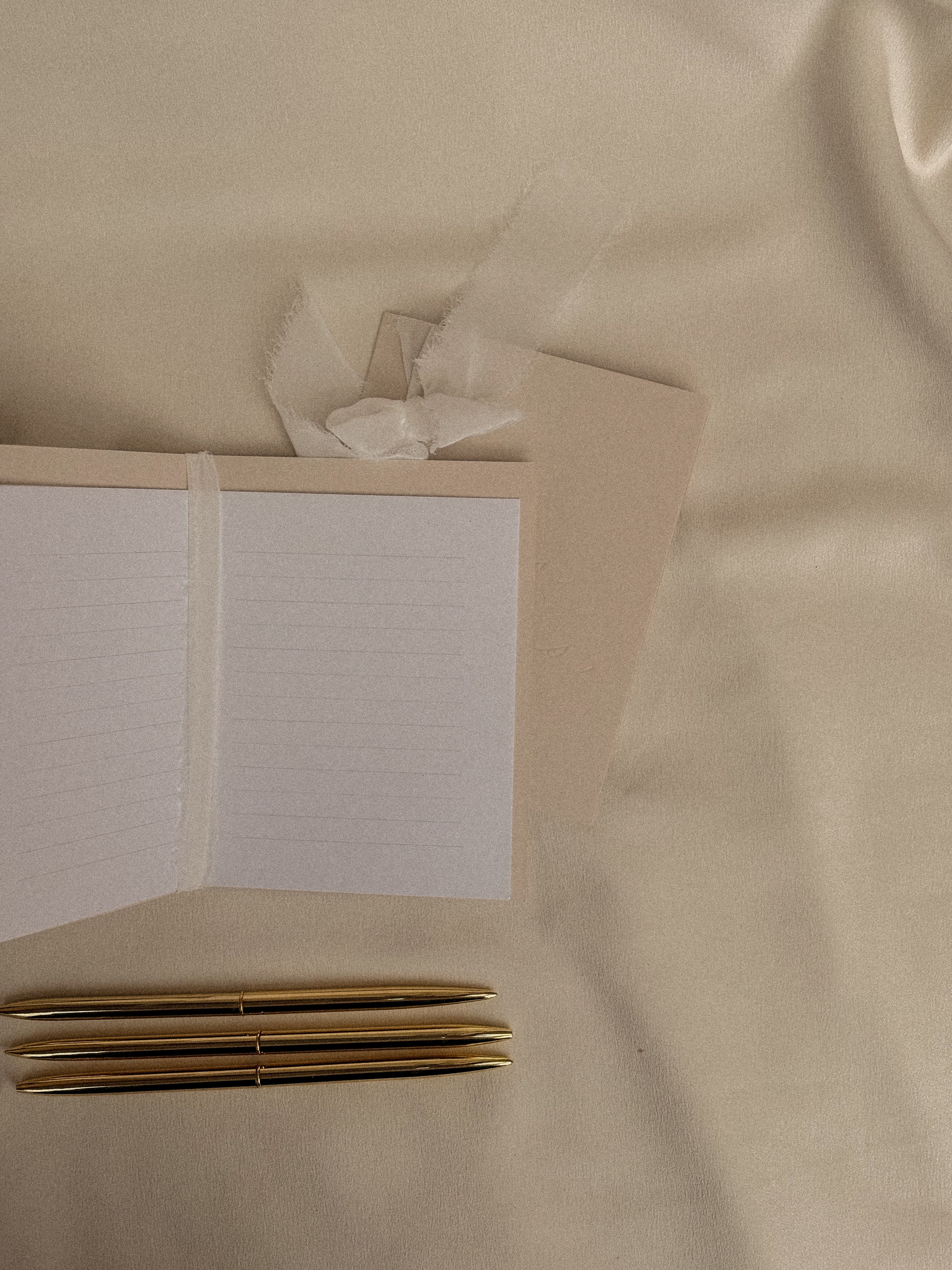 handcrafted wedding paper goods with tactile finishes