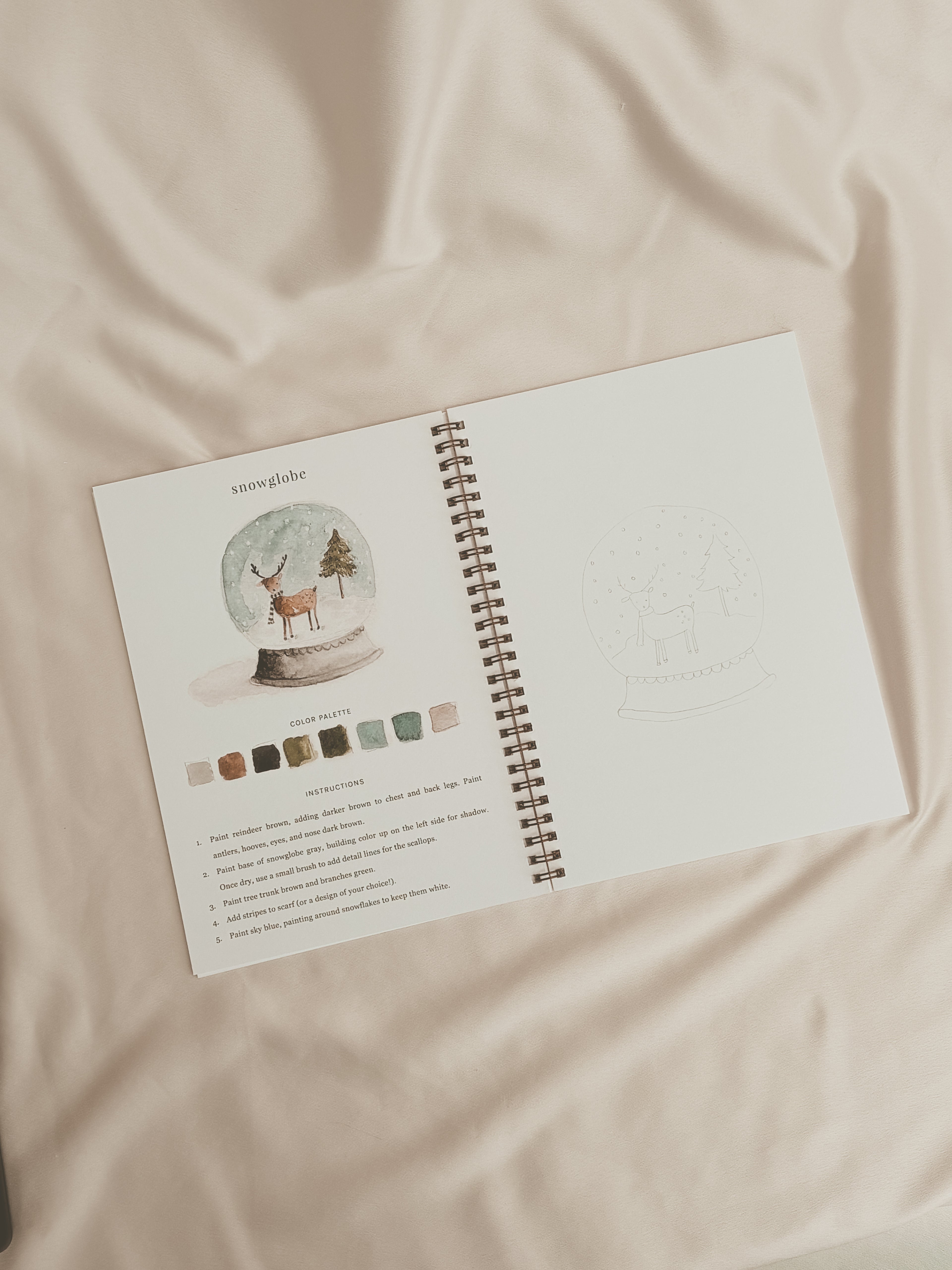 Winter Watercolor Workbook