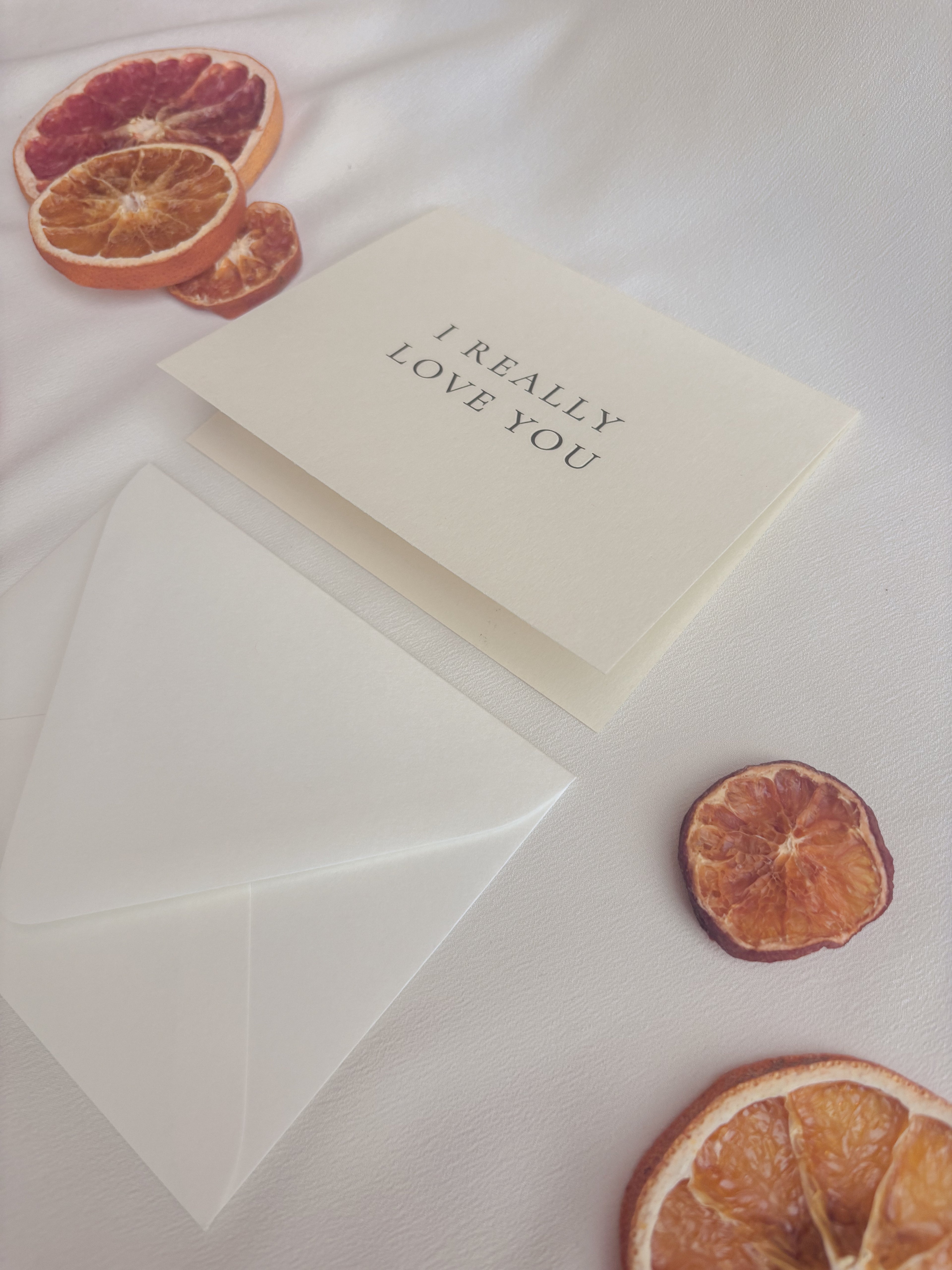 I Really Love You Card