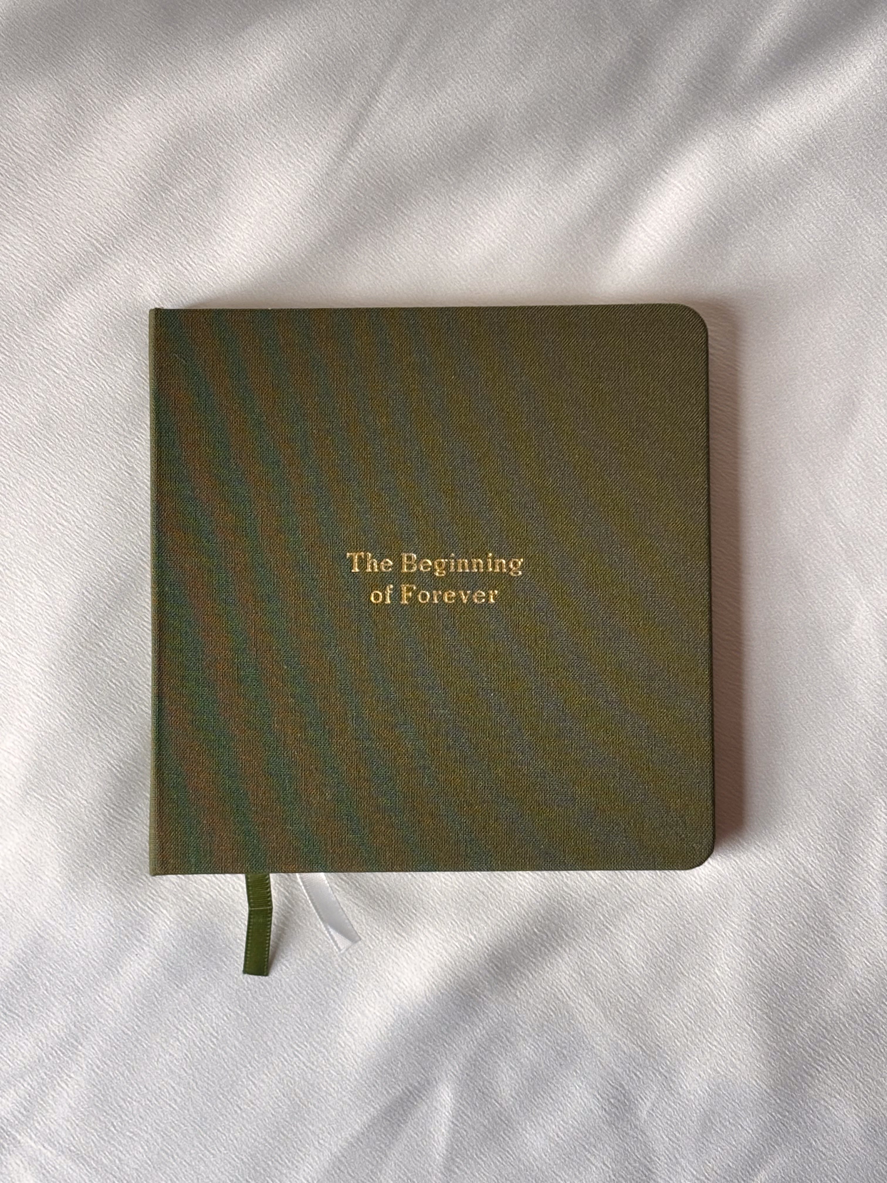 The Beginning of Forever | Linen Notebook