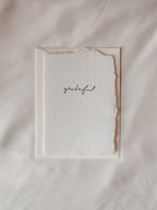 Grateful card