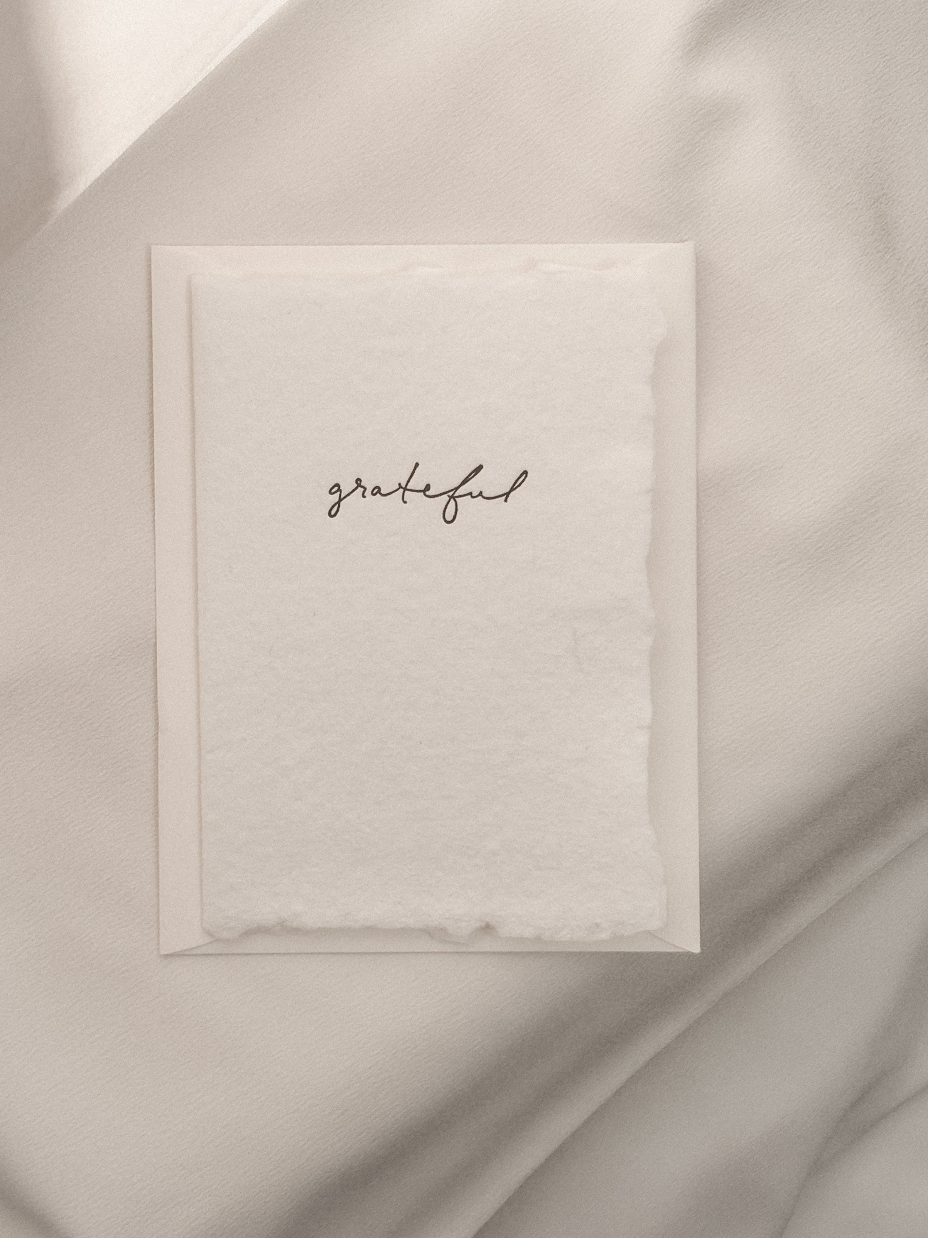 Grateful card