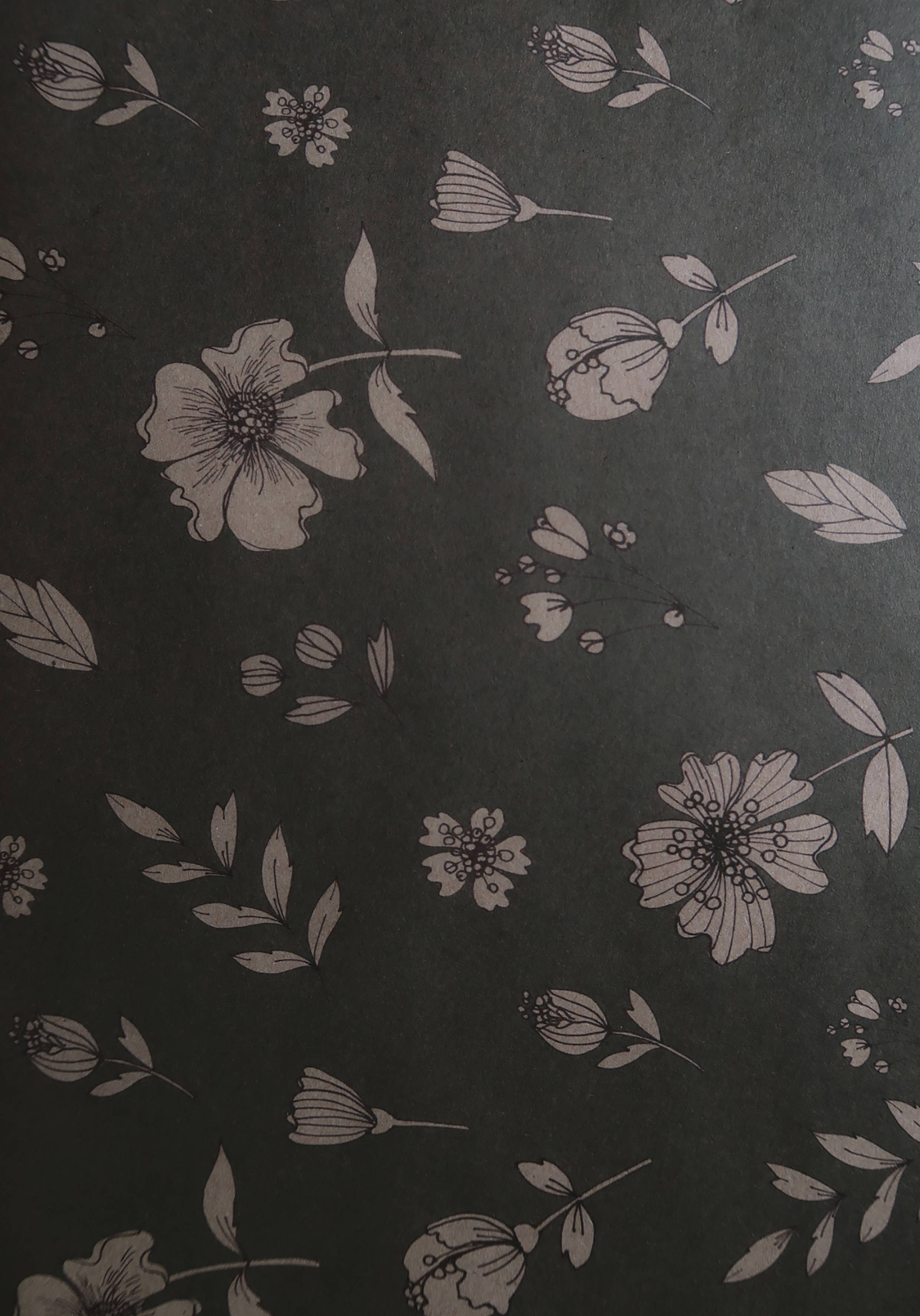 Yuletide Flora Wrapping Paper | Set Of 3 Pieces