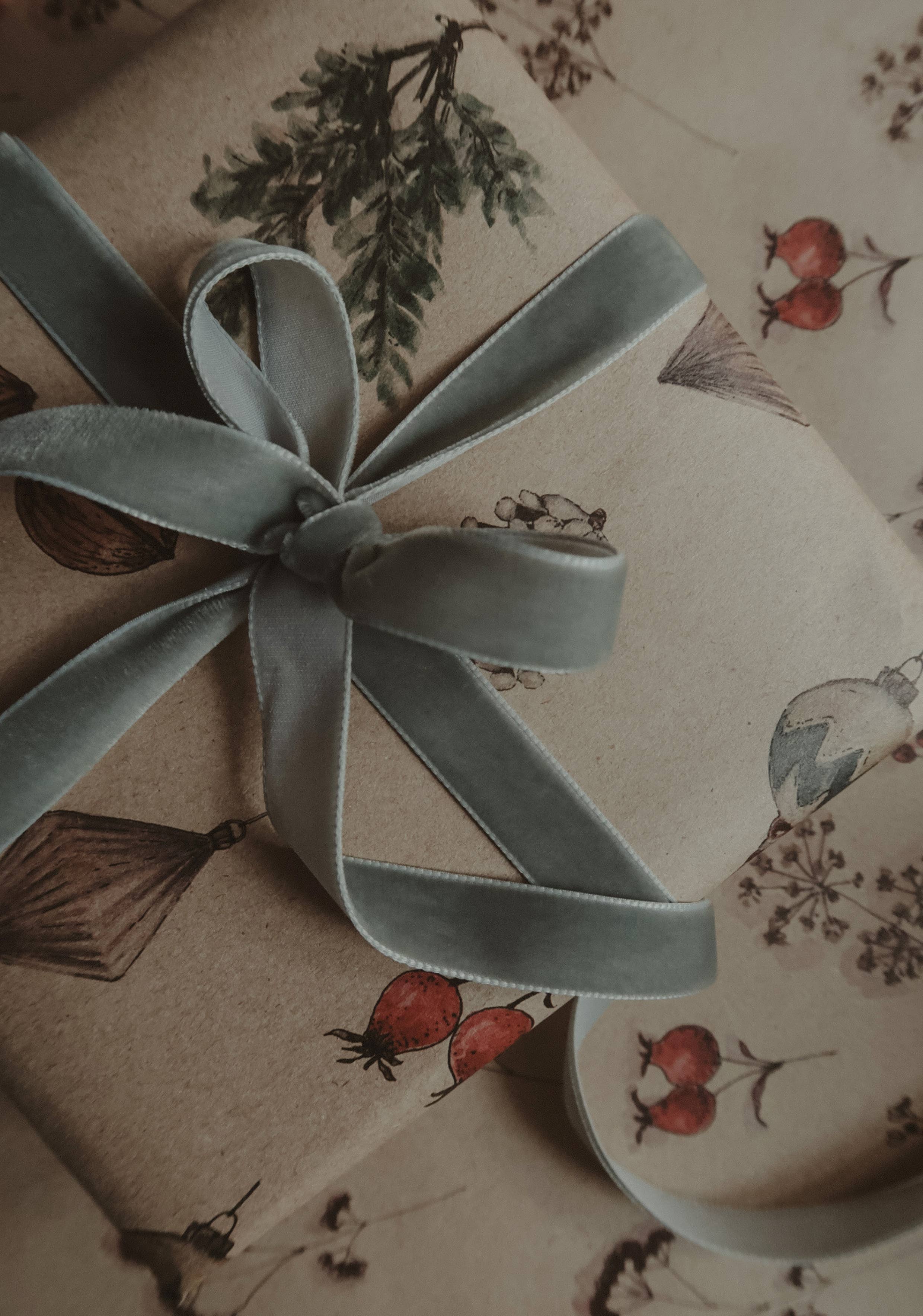 Velvet Ribbon | Gray