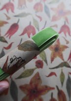 Velvet Ribbon | Green Apple